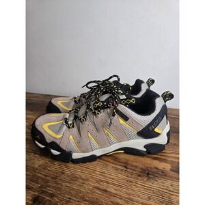 Pacific Mountain Challenger Lo Hiking Shoes PM00712-230 Grey Yellow Men 8 0477